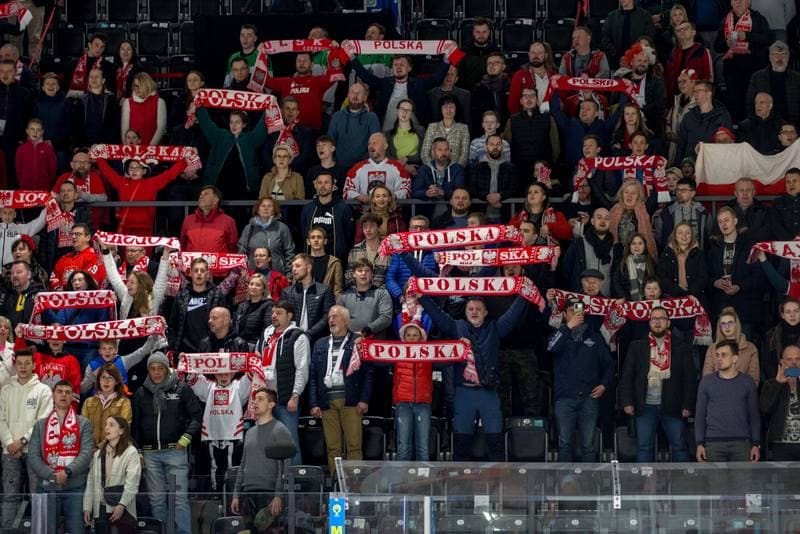 Ice Hockey. World Championship Division 1 Group B. Serbia - Poland. 29.04.2022