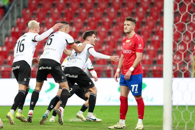 Football. Fortuna I Liga. GKS Tychy - Odra Opole. 16.02.2024