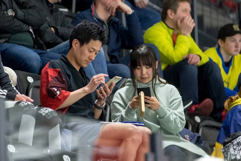 Ice Hockey. World Championship Division 1 Group B. Japan - Ukraine. 30.04.2022