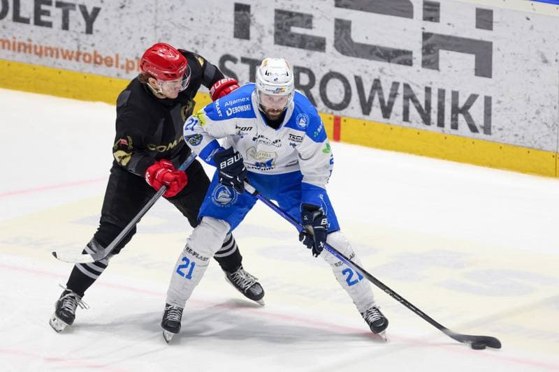 Ice Hockey. Tauron Hokej Liga. Re-Plast Unia Oswiecim - Comarch Cracovia. 14.03.2024