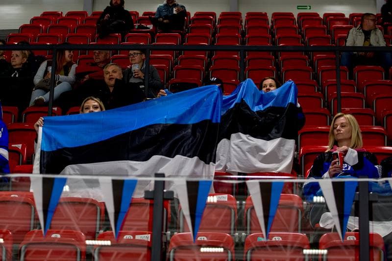 Ice Hockey. World Championship Division 1 Group B. Estonia - Serbia. 30.04.2022