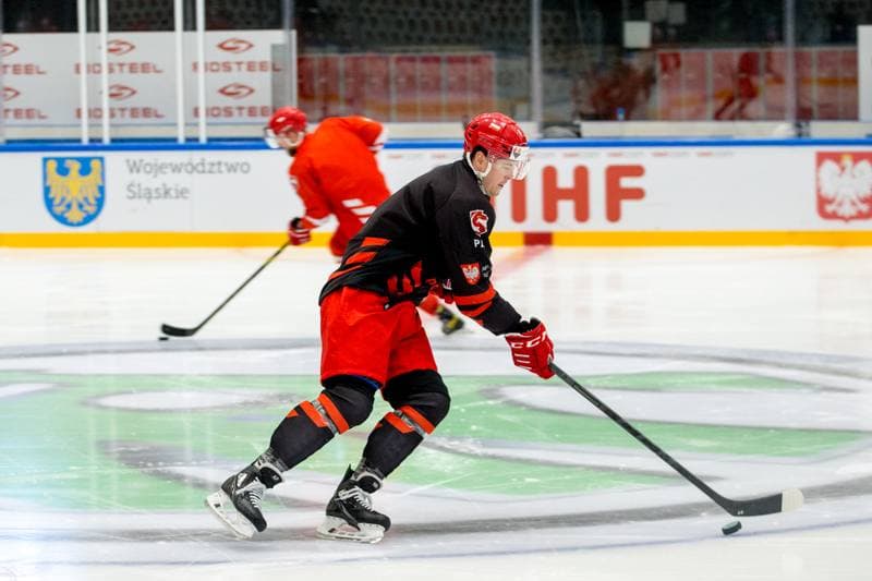 Ice Hockey. Poland national team. Training. 01.05.2022