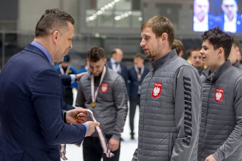 Ice Hockey. World Championship Division 1 Group B. Estonia - Ukraine. 01.05.2022