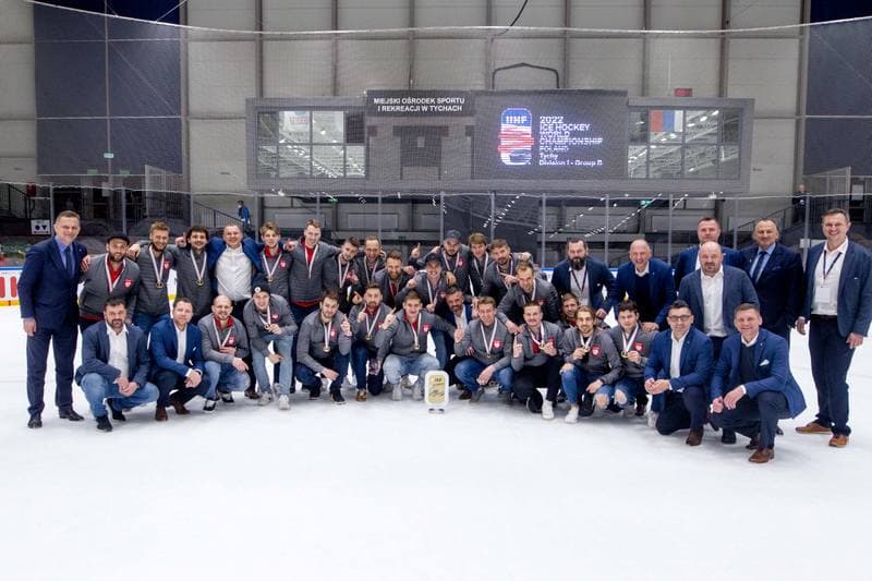 Ice Hockey. World Championship Division 1 Group B. Estonia - Ukraine. 01.05.2022