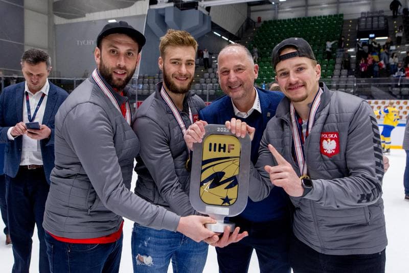 Ice Hockey. World Championship Division 1 Group B. Estonia - Ukraine. 01.05.2022
