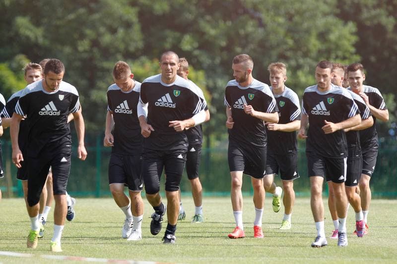 Football. GKS Katowice. Training. 23.06.2016