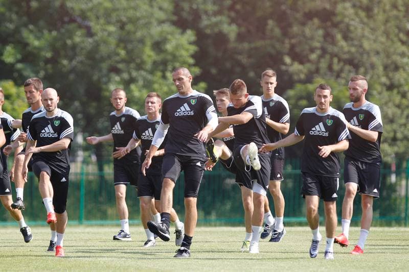 Football. GKS Katowice. Training. 23.06.2016