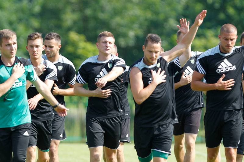 Football. GKS Katowice. Training. 23.06.2016