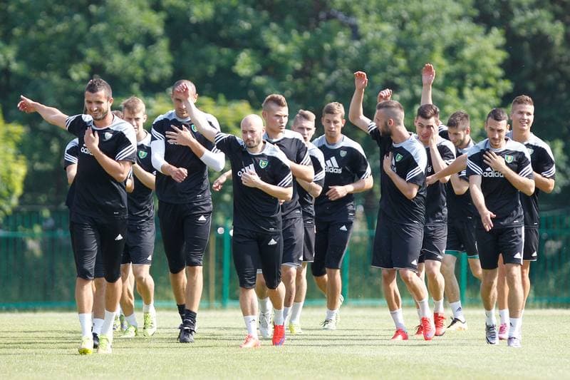 Football. GKS Katowice. Training. 23.06.2016
