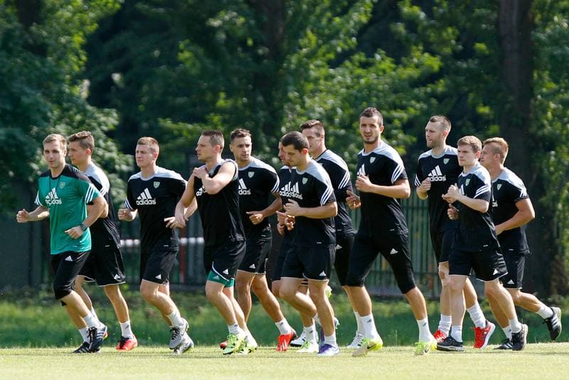 Football. GKS Katowice. Training. 23.06.2016