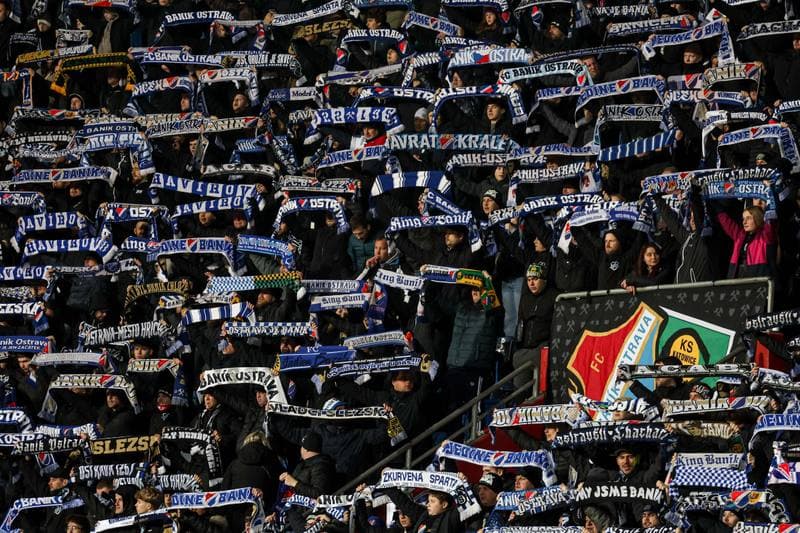 Football. Chance Liga. Banik Ostrava - Slavia Prague. 05.12.2024