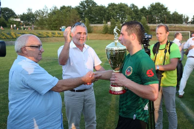 Football. Playoff for III Liga. Unia Turza Slaska - Gwarek Tarnowskie Gory. 22.06.2016
