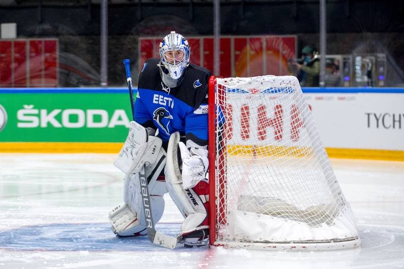 Ice Hockey. World Championship Division 1 Group B. Estonia - Serbia. 30.04.2022