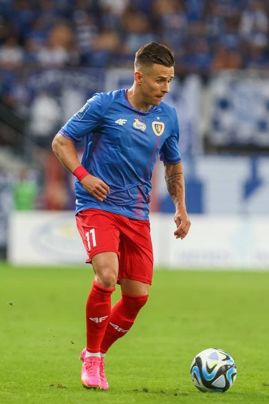 Football. PKO BP Ekstraklasa. Piast Gliwice - Lech Poznan. 22.07.2023