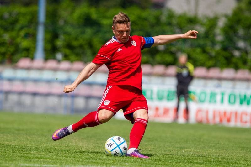 Football. Zina IV Liga. Piast II Gliwice - Unia Turza Slaska. 21.05.2022