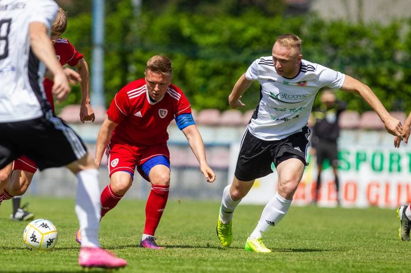 Football. Zina IV Liga. Piast II Gliwice - Unia Turza Slaska. 21.05.2022