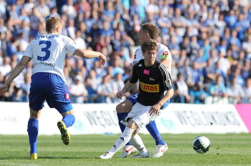 Football. T-Mobile Ekstraklasa. Ruch Chorzow - Lechia Gdansk. 09.11.2012