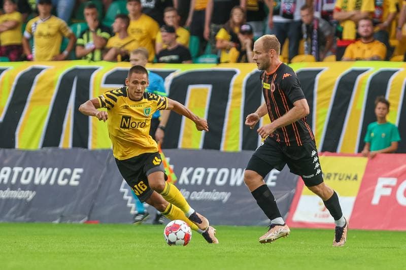 Football. Fortuna I Liga. GKS Katowice - Chrobry Glogow. 31.07.2023