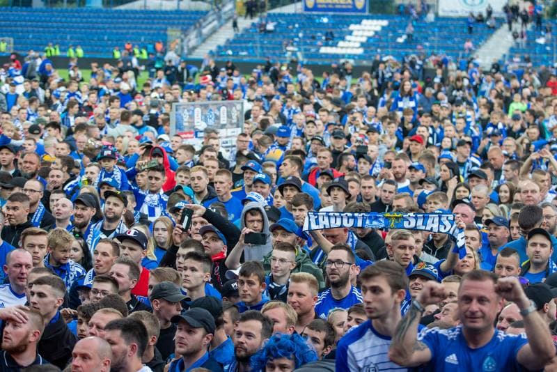 Football. Baraz o Fortuna I liga. Ruch Chorzow - Motor Lublin. 29.05.2022
