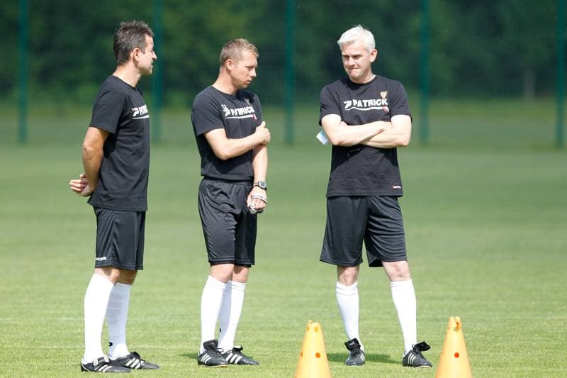 Football. Zaglebie Sosnowiec. Training. 22.06.2016