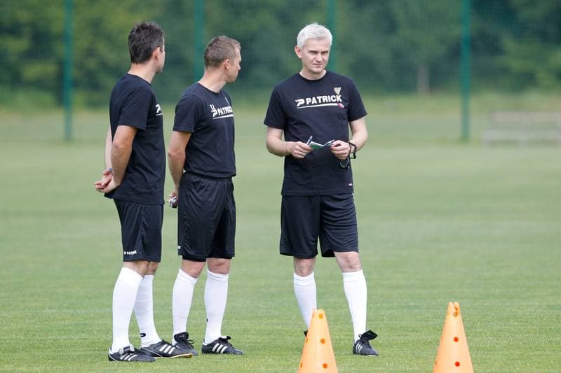 Football. Zaglebie Sosnowiec. Training. 22.06.2016