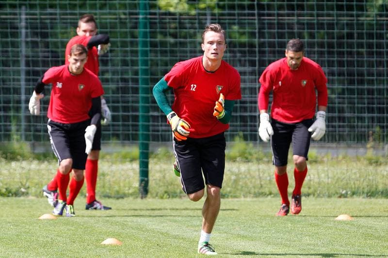 Football. Zaglebie Sosnowiec. Training. 22.06.2016