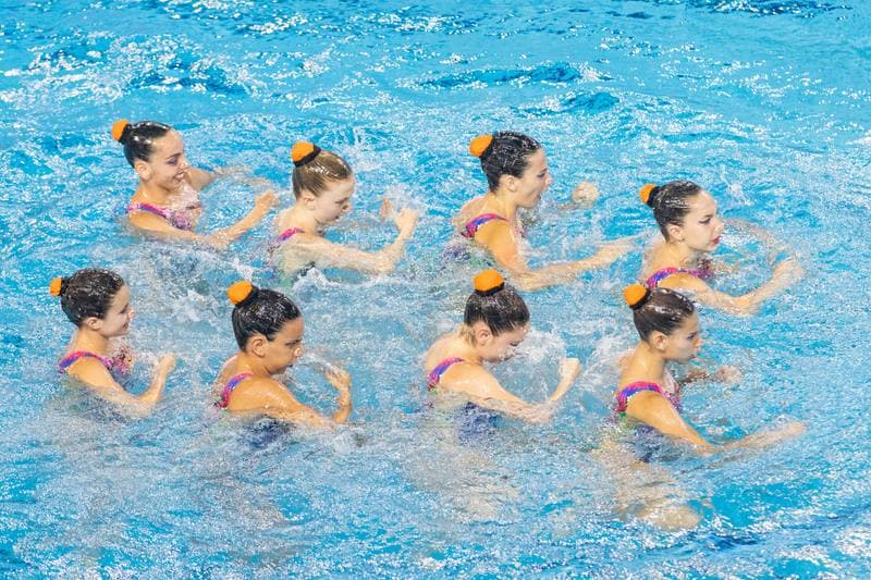 Artistic Swimming. European Games. Medal Ceremony. 23.06.2023