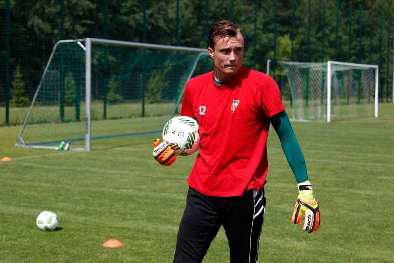Football. Zaglebie Sosnowiec. Training. 22.06.2016