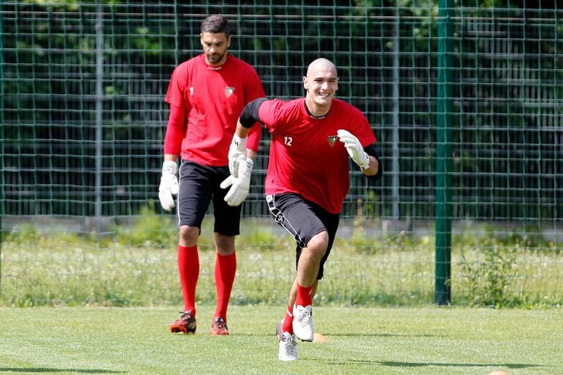 Football. Zaglebie Sosnowiec. Training. 22.06.2016