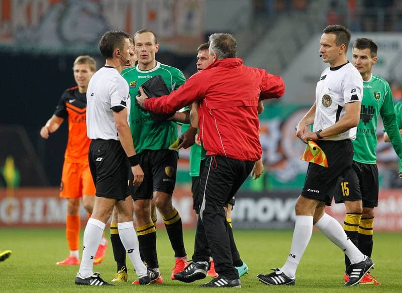 Football. I Liga. Zaglebie Lubin - GKS Katowice. 28.09.2014