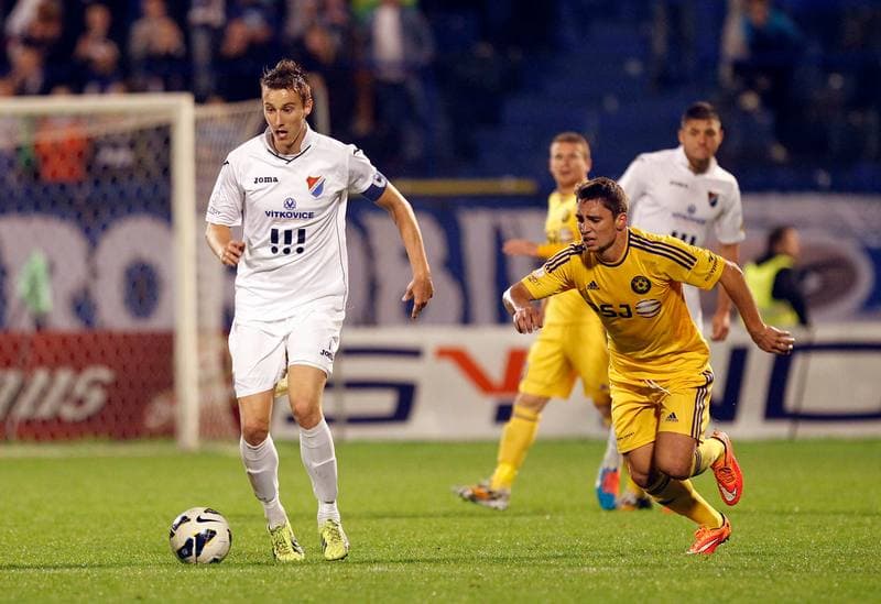 Football. SYNOT Liga. Banik Ostrava - Vysocina Jihlava. 17.10.2014