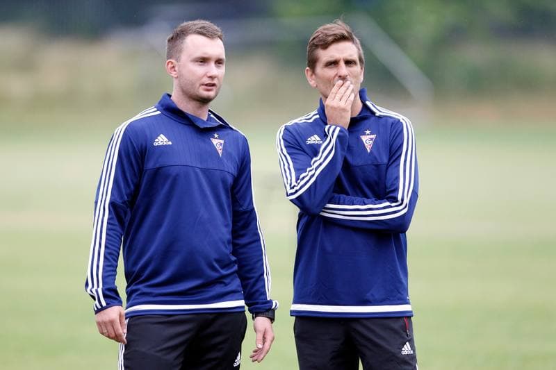 Football. Gornik Zabrze. Training. 20.06.2016
