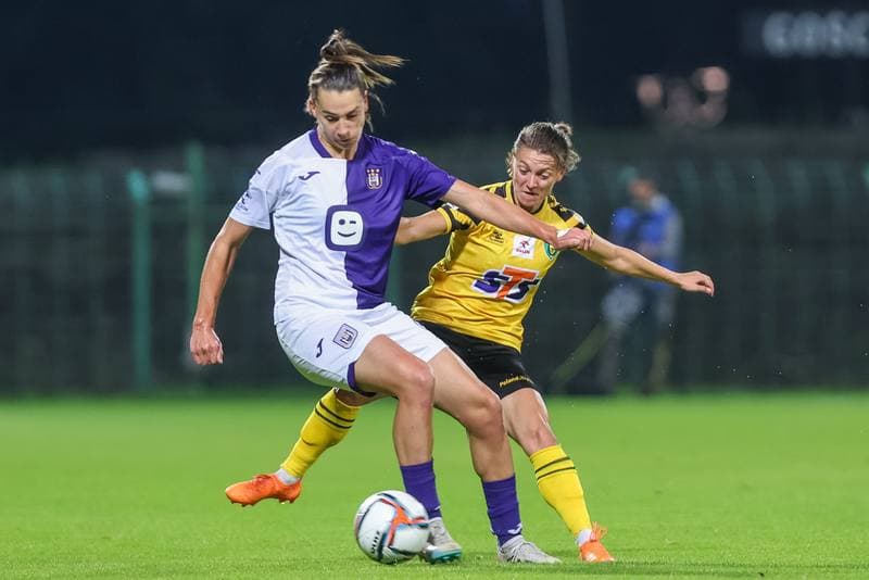 Football. UEFA Women's Champions League. GKS Katowice - RSC Anderlecht. 06.09.2023