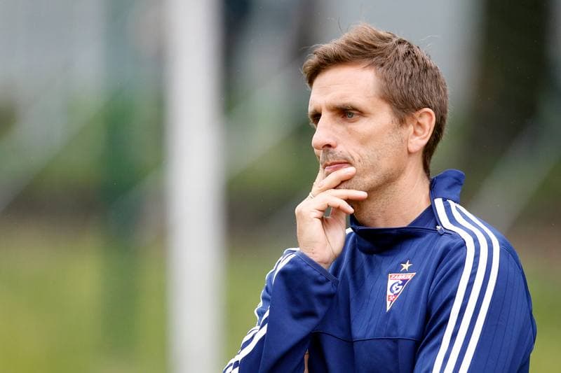 Football. Gornik Zabrze. Training. 20.06.2016