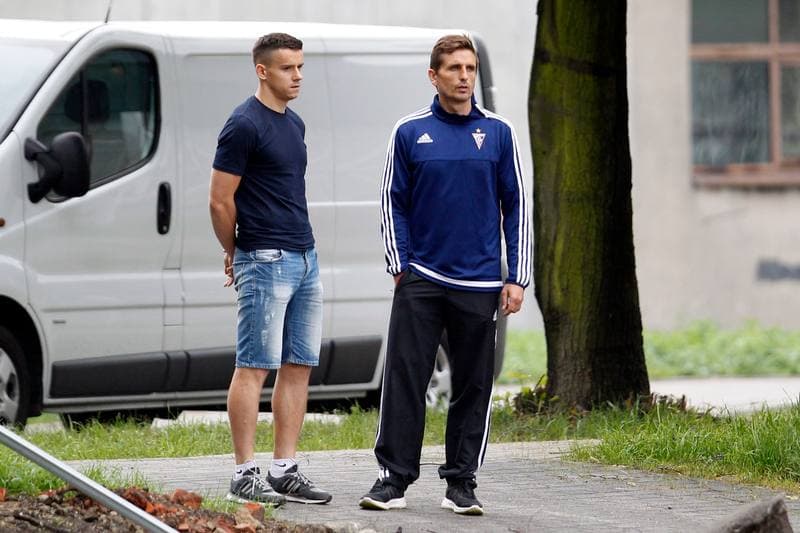 Football. Gornik Zabrze. Training. 20.06.2016