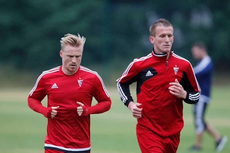 Football. Gornik Zabrze. Training. 20.06.2016