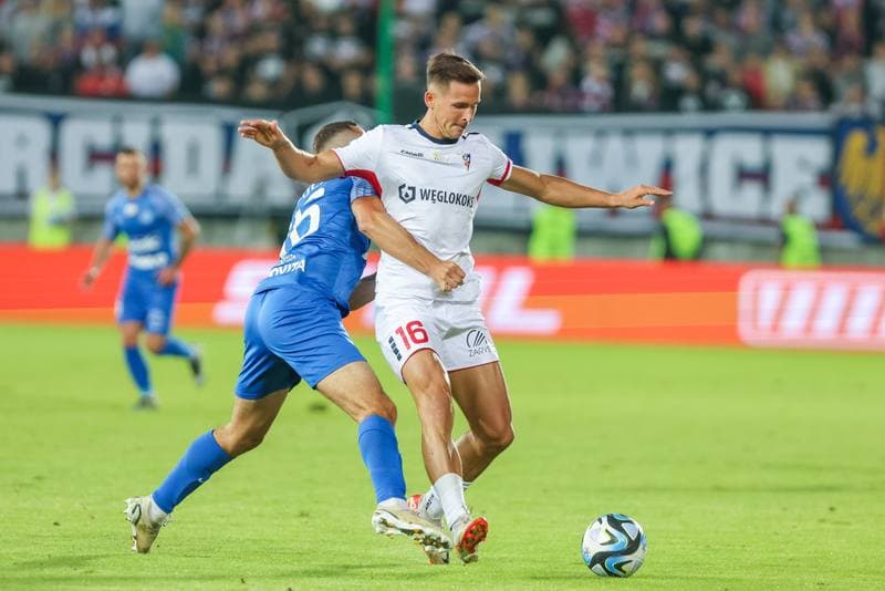 Football. PKO BP Ekstraklasa. Gornik Zabrze - Ruch Chorzow. 15.09.2023