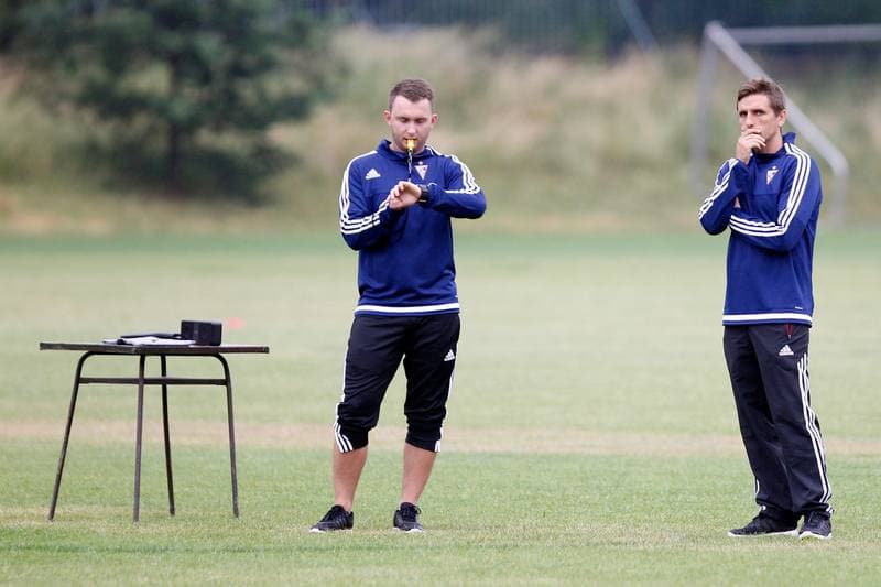 Football. Gornik Zabrze. Training. 20.06.2016