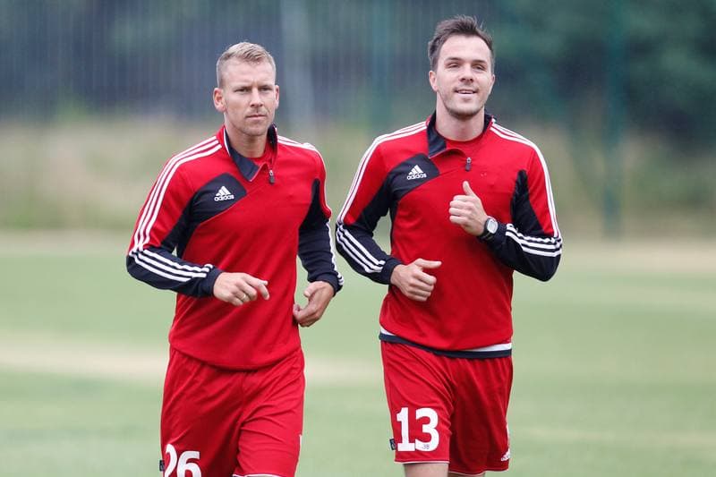 Football. Gornik Zabrze. Training. 20.06.2016