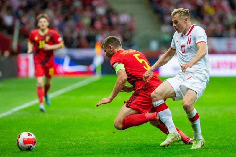 Football. UEFA Nations League. Poland - Belgium. 14.06.2022
