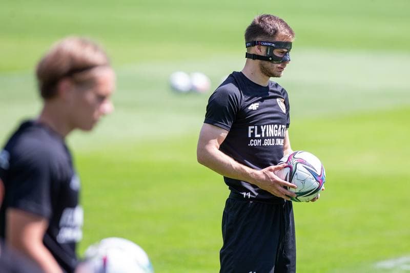 Football. Piast Gliwice. Training. 15.06.2022