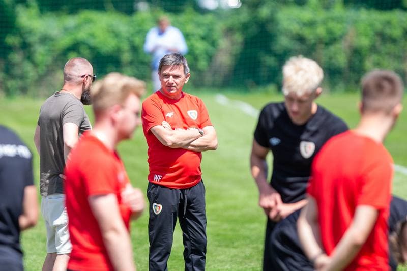 Football. Piast Gliwice. Training. 15.06.2022