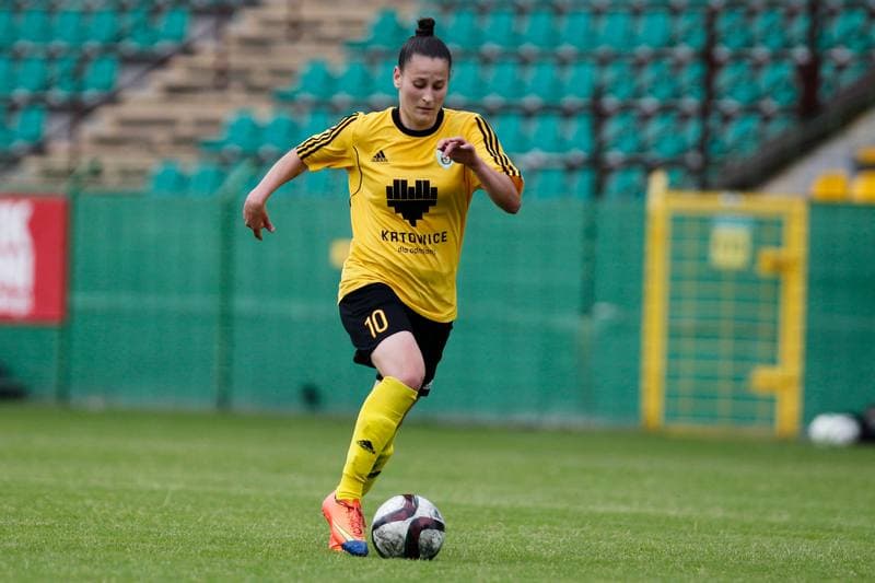 Football. Women's II Liga. GKS Katowice - Jaskolki Chorzow. 19.06.2016