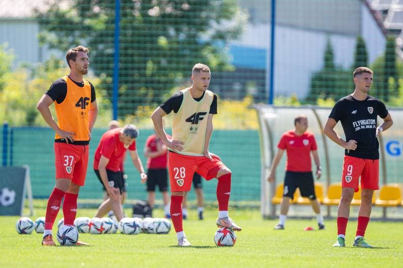 Football. Sparing. Kuznia Ustron - Piast Gliwice. 18.06.2022