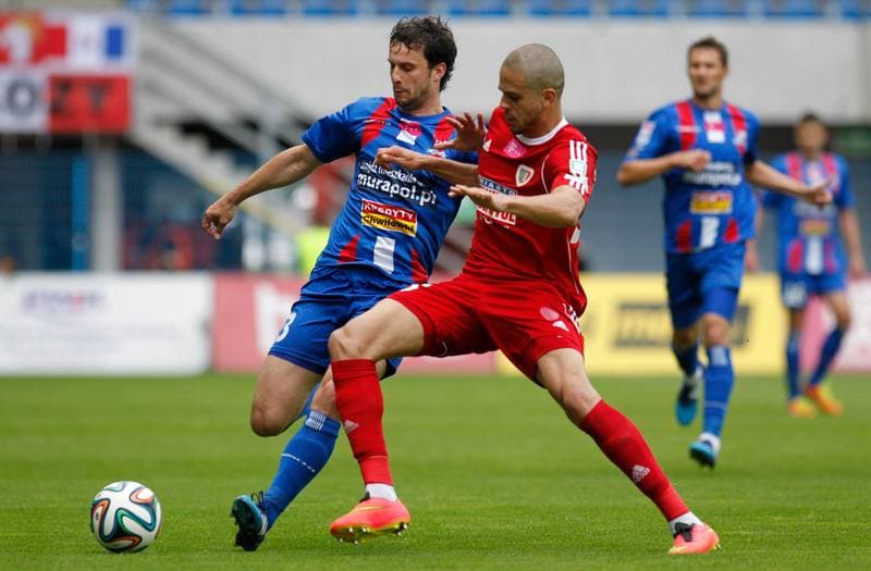 Football. Polish Cup. Piast Gliwice - Podbeskidzie Bielsko Biala. 04.03.2015