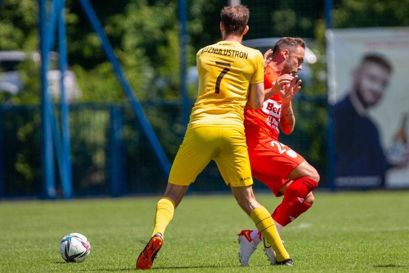 Football. Sparing. Kuznia Ustron - Piast Gliwice. 18.06.2022