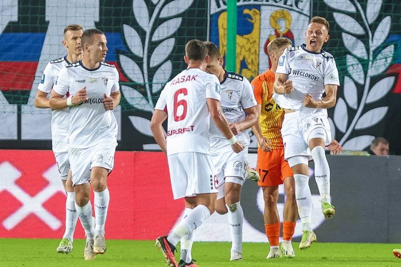 Football. PKO BP Ekstraklasa. Gornik Zabrze - Zaglebie Lubin. 02.10.2023