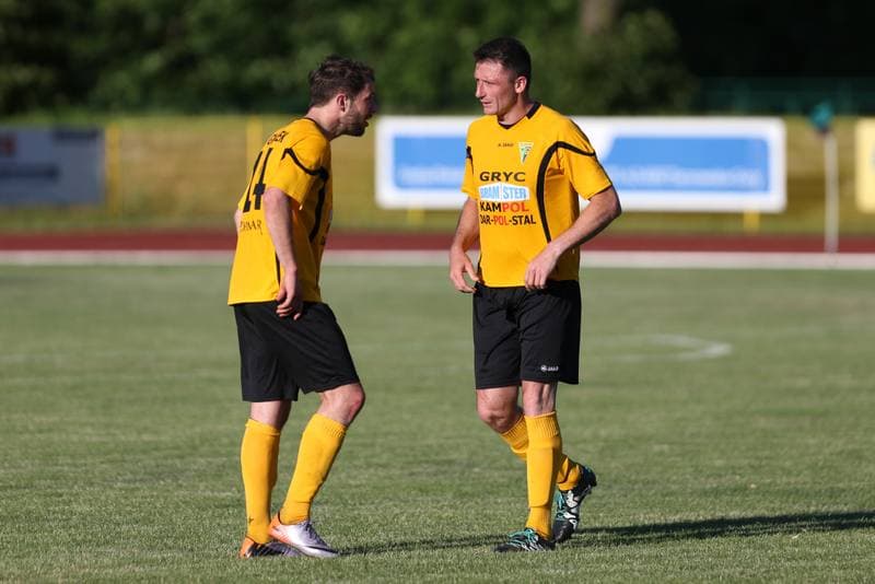 Football. Playoff for III Liga. Gwarek Tarnowskie Gory - Unia Turza Slaska. 18.06.2016