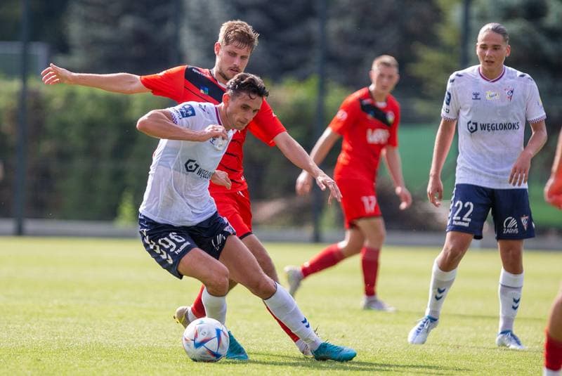 Football. Sparing. Gornik Zabrze - MFK Tatran Liptovski Mikulas. 28.06.2022