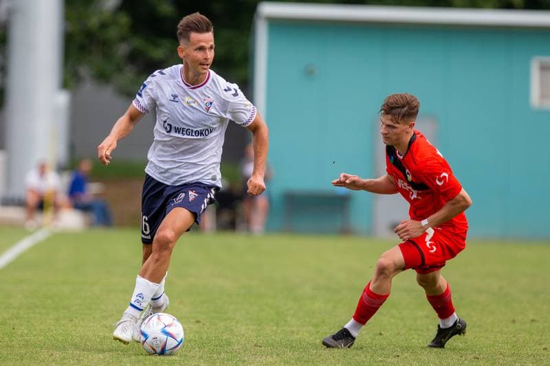 Football. Sparing. Gornik Zabrze - MFK Tatran Liptovski Mikulas. 28.06.2022